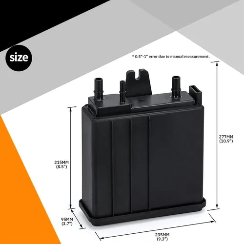 Vista 3 de El recipiente de vapor reemplaza 215-464,15109431,911-149 compatible con Buick, Cadillac, GMC Vehículos y Chevrolet 3.6L, 4.8L, 5.3L, 6.0L, 6.2L