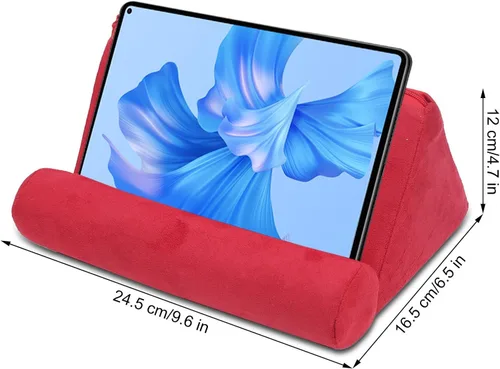 Vista 7 de Gavigain Soporte de almohada para tablet, soporte para tableta de teléfono para regazo de hasta 10 pulgadas para iPad, tabletas, Kindle, lectores