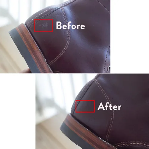 Vista 8 de Leather Milk Bálsamo reparador, acondicionador profundo para cuero. Repara cuero seco, agrietado y rayado. Natural, no tóxico. Fabricado en EE. UU.