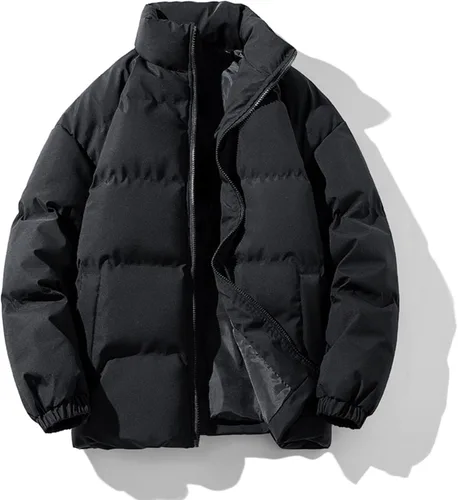Vista 2 de FSAKJKEE - Abrigos de plumón para hombre, 2022, sin mangas, abrigos de invierno, casuales, gruesos, softshell