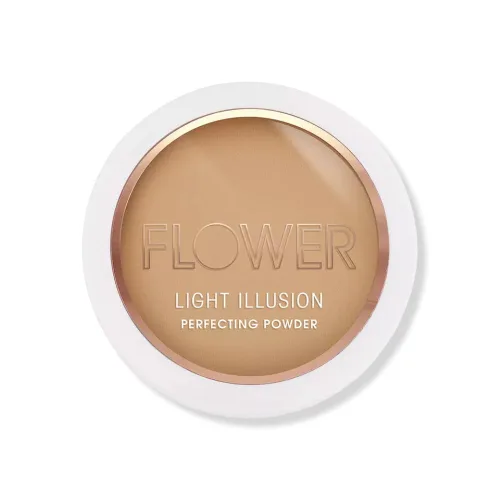 Vista 7 de FLOWER Beauty By Drew Barrymore Light Illusion Perfecting Powder - Base en polvo + polvo fijador para maquillaje - Cobertura media construible