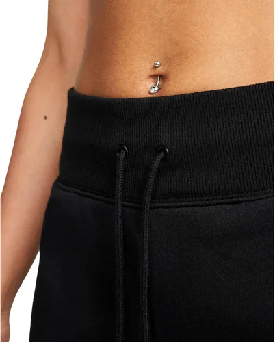 Vista 5 de Nike Ropa deportiva Phoenix Fleece de cintura alta para mujer (as1, Alpha, m, Regular, NegroBlanco), NegroBlanco