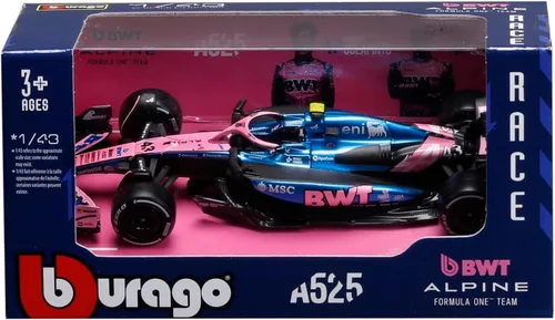 Vista 3 de Bburago 1:18 Ferrari Temporada 2025, Hamilton #44