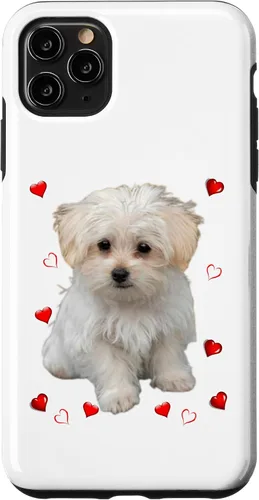 Vista 12 de Funda para iPhone 11 Maltipoo Mix Fans para amantes de los perros maltés