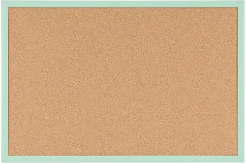 Vista 12 de MasterVision Tablero de anuncios de corcho pastel, 16 x 12 pulgadas, marco azul, tablero decorativo de pared para el hogar, dormitorio o aula