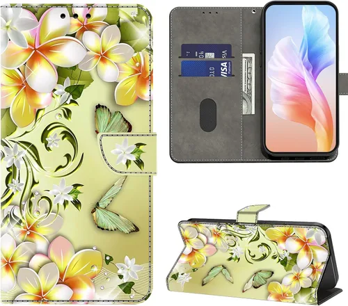 Vista 21 de Funda para Moto G 5G 2022, Moto G 5G 2022, funda protectora de piel sintética con tarjetero para Motorola Moto G 5G 2022 - Rosa azul