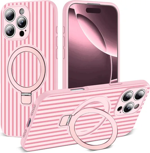 Vista 71 de SKYLMW Funda diseñada para iPhone 11 con soporte magnético invisible Compatible con Mag-Safe, a prueba de caídas de grado militar, a prueba