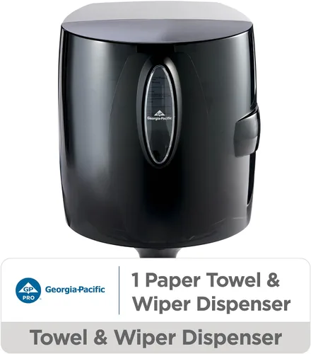 Vista 2 de GP PRO (Georgia-Pacific) - Dispensador universal de toallas de papel y limpiaparabrisas, negro, 54050, 10.25 pulgadas de ancho x 10.75 pulgadas
