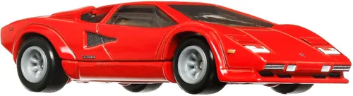 Vista 3 de Hot Wheels Vehículos de leyendas del circuito cultural del automóvil para niños de 3 años en adelante, colección premium de vehículos a escala 1:64
