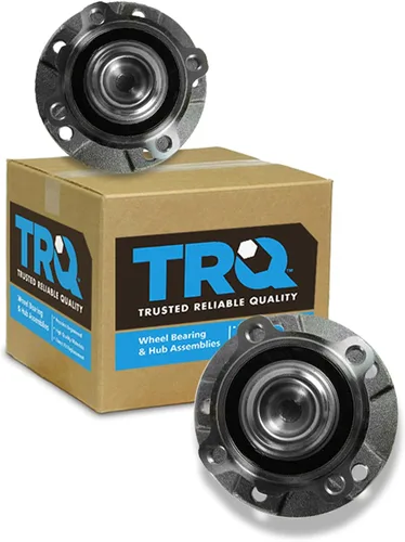 Vista 127 de Conjunto de rodamiento de rueda delantera de 2 piezas y buje TRQ Compatible con Pontiac Solstice 2006-2009 Saturn Sky 2007-2010