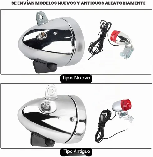 Vista 5 de EVGATSAUTO Kit de faros generadores 12V 5.5W Dinamo de fricción