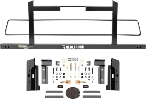 Vista 31 de Kit de hardware RealTruck BACKRACK para uso con caja de herramientas de 21", Negro, Sin necesidad de perforación 30119TB Compatible