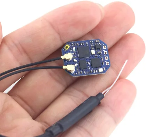 Vista 6 de MATEK Mateksys ExpressLRS ELRS ELRS 2.4GHz ELRS-R24-D Nano Receptor para RC FPV Micro Mini Freestyle Long Range Racing Drones