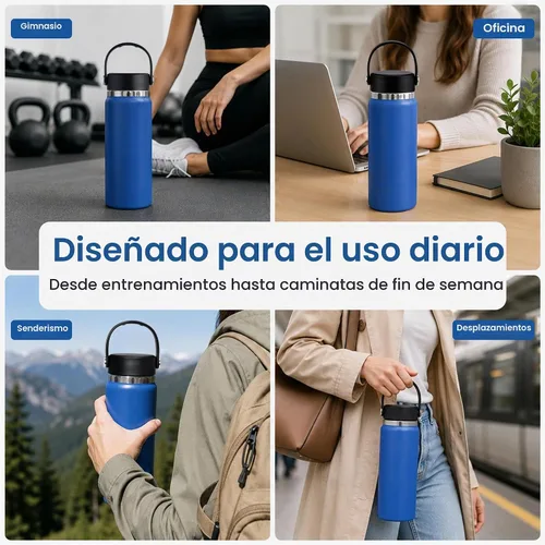 Vista 9 de Tapa para Hydro Flask de 12 16 18 20 32 40 64oz Boca Ancha, Tapa de repuesto para Thermoflask, Iron Flask, Takeya y más Botellas de Boca Ancha de 1