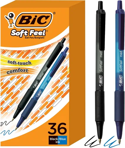 Vista 8 de BIC Soft Feel 36 - Bolígrafo negro