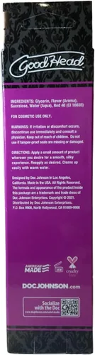 Vista 4 de ASK GRANDPA GOURMET COFFEES Goodhead Warming Oral Delight Gel - 4 Oz Fresa
