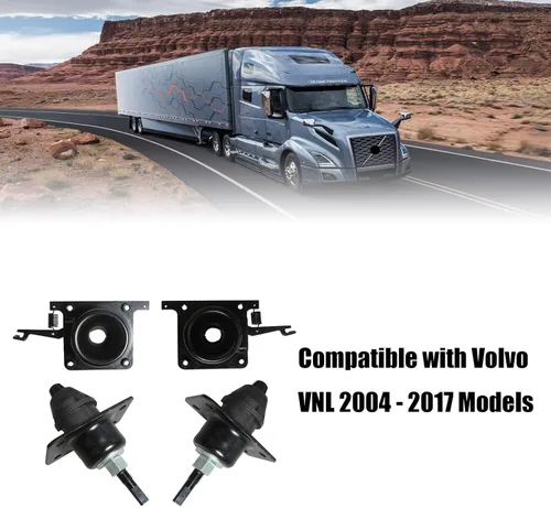 Vista 5 de Juego de liberación de capó (4 piezas) pestillos superiores e inferiores de repuesto para Volvo Truck VN VNL 20356096, 8084223, 20415174, reemplaza