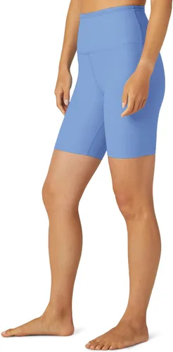 Vista 3 de Beyond Yoga Pantalones cortos de talle alto Spacedye para mujer