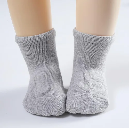 Vista 4 de Calcetines de invierno para niños, cálidos, largos, para niños y niñas, calcetines de piso de princesa