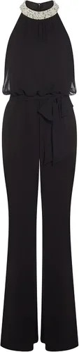 Vista 4 de Adrianna Papell Mono crepé de gasa perla para mujer