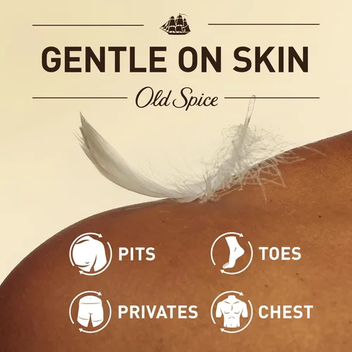 Vista 9 de Old Spice Desodorante en aerosol para todo el cuerpo para hombres, sin aluminio, aroma a aloe + lluvia, protección contra olores 24/7, frescura
