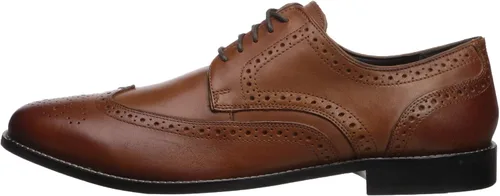 Vista 8 de Nunn Bush Nelson Wing Tip Oxford - Vestido casual con cordones para hombre