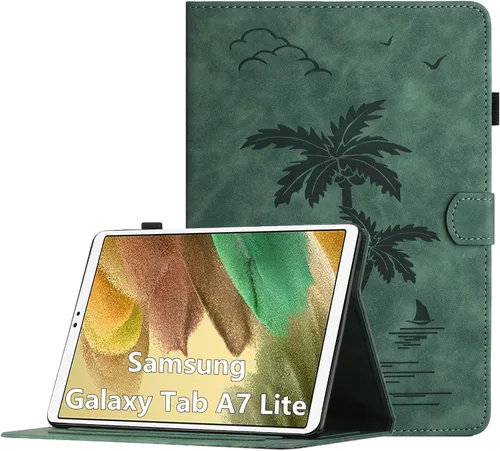 Vista 16 de Funda para Samsung Galaxy Tab S5e de 10.5 pulgadas 2019 modelo (SM-T720/T725/T727) - Funda protectora de piel sintética con bolsillo y función atril