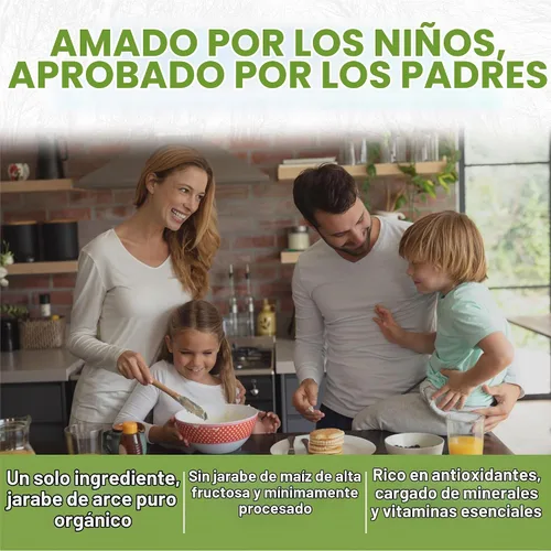 Vista 6 de Maple Valley Jarabe de arce puro orgánico, ámbar y rico, 8 onzas
