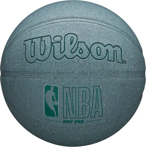 Vista 8 de Wilson NBA DRV Balón de baloncesto para exterior - Indigo/Beige, Tamaño 6, 28.5 pulgadas