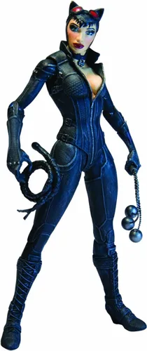 Vista 2 de DC Direct Batman: Arkham City Series 2: Figura de acción Catwoman