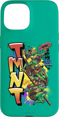 Vista 6 de Teenage Mutant Ninja Turtles: Mutant Mayhem NYC Graffiti - Carcasa para iPhone 17