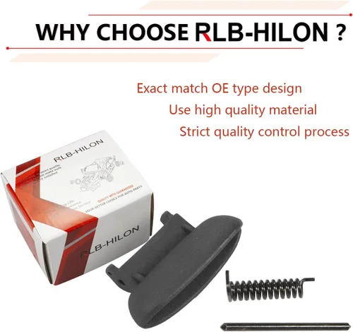 Vista 6 de RLB-HILON - Pestillo de consola central de metal compatible con Honda Civic 2006-2011 Para 83451-SNA-A01ZA, para 2006 2007 2008 2009 2010 2011 Año