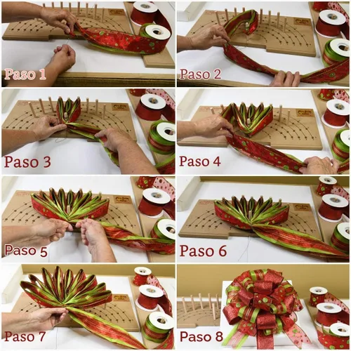 Vista 2 de Pro Bow The Hand Herramienta para hacer arcos - Haz arcos de cinta personalizados, arcos de boda DIY y coronas, fácil de hacer arcos para bodas
