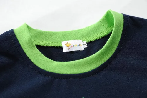 Vista 31 de Little Hand Pijamas para niños pequeños, Monster Truck 100% algodón, dinosaurio para niños, 2 piezas, ropa de dormir, conjuntos de ropa de dormir