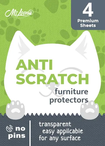 Vista 10 de Protector de muebles antiarañazos para gatos, protector de arañazos de sofá contra gatos, protección de muebles contra arañazos de gatos (10XL)