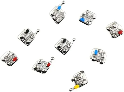 Vista 4 de 3 Kits(60) Ortodoncia MIM Ortodoncia Roth Mini 022 con ganchos 345 (Roth 022" Hook345)