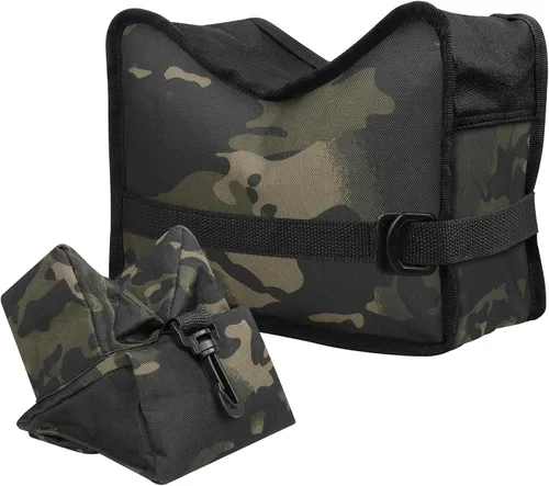 Vista 11 de Twod Bolsas de Descanso para Tiro Exterior - Apoyo de Banco para Deportes de Tiro con Soportes de Sacos de Arena Delantero y Trasero para Tiro