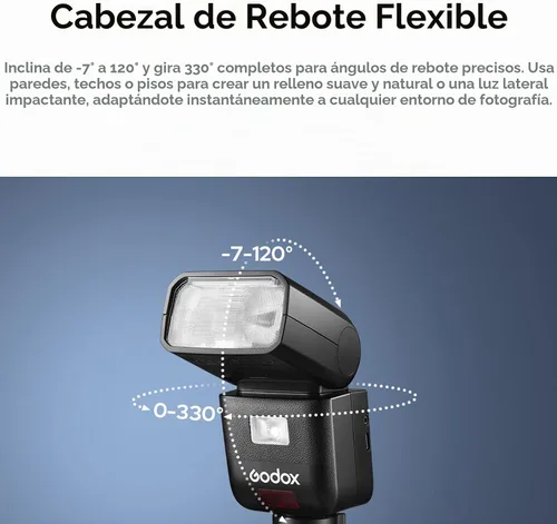 Vista 8 de Godox V480 Flash para Canon