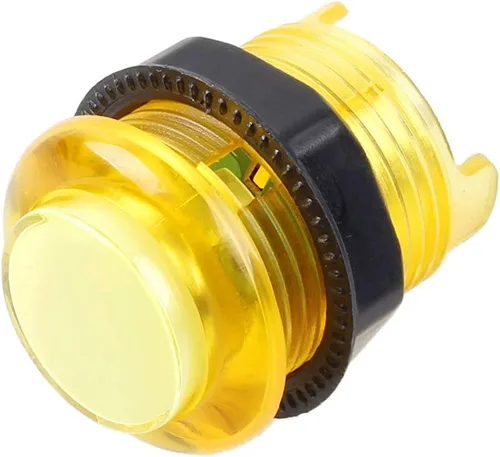 Vista 4 de EG STARTS 5 luces LED de arcade de 1.57 pulgadas, interruptor integrado, botones iluminados de 5 V para juegos de máquinas de arcade, kit