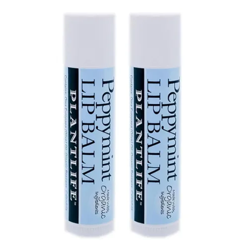 Vista 7 de Plantlife Herb P Lip Balm - Paquete de 2 – Hecho Orgánico con cera de abejas, caléndula y manzanilla – Bálsamo calmante para labios agrietados