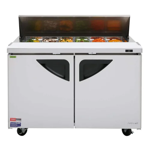 Vista 3 de Turbo Air Unidad de sándwich/ensalada de 2 secciones