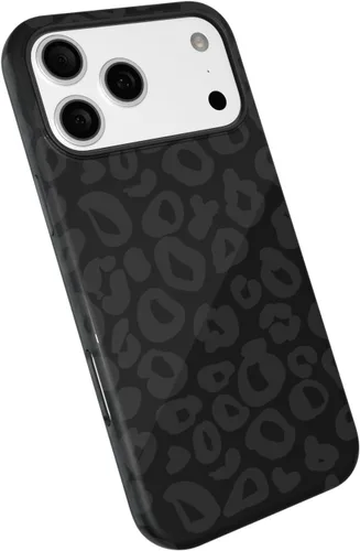 Vista 12 de LoeoeL para iPhone 11 Funda con Estampado de Guepardo, Funda de Teléfono con Patrón de Leopardo para Mujeres y Niñas, Funda de Plástico Duro delgada