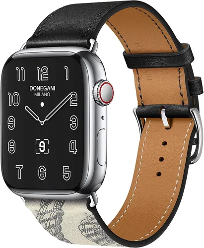 Vista 33 de LB1 - Correa de cuero para Apple Watch para mujeres y hombres, SE Ultra 2 de 1.575 in 1.732 in 1.811 in 1.654 in 1.772 in 1.614 in 1.496 in 1.929 in