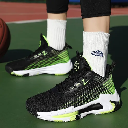 Vista 7 de Beita - Tenis de baloncesto para hombre, transpirables, antideslizantes.