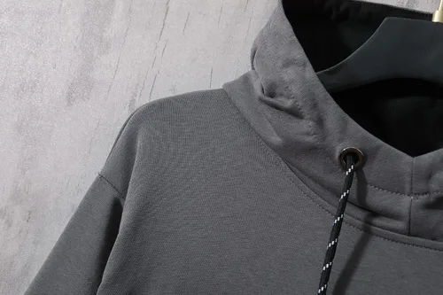 Vista 7 de GURUNVANI Sudadera con capucha de color de contraste para hombre Sudaderas con capucha de patchwork