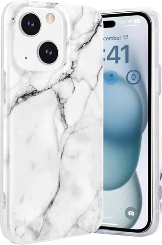 Vista 23 de Compatible con iPhone 15, funda transparente de encaje negro floral a prueba de golpes, parte trasera dura, delgada, bonita funda transparente