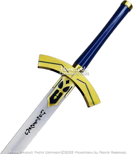 Vista 5 de 45" Excalibur Avalon Acero Inoxidable Artoria Fate Saber Long Sword Fantasy Anime
