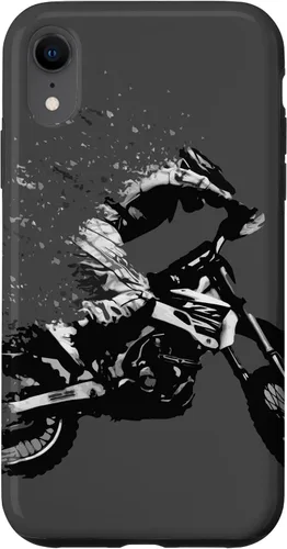Vista 25 de Motocross Jumping Dirt Bike Rider Vintage Enduro Case for iPhone 17
