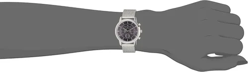Vista 2 de Tommy Hilfiger 1790877 reloj de acero inoxidable tono plateado para hombre