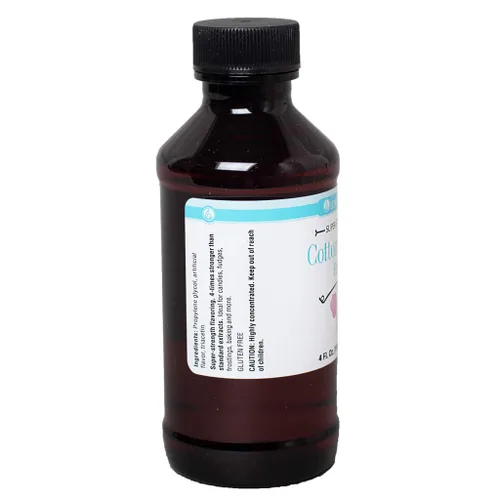 Vista 2 de LorAnn Cotton Candy SS Flavor, botella de 4 onzas